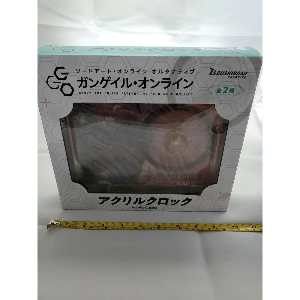 Gun Gale Online Clock Wall Clocks Len Acrylic Sword Alternative 2017 Kadokawa